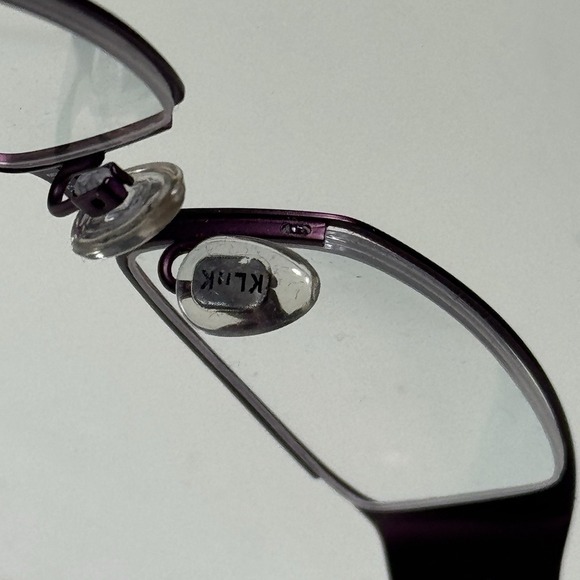 Kliik Denmark 428-423‎ Purple Rectangle Metal 47-18-135 FRAMES ONLY main image 10